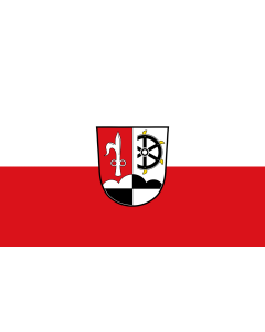 Flag: Haag |  landscape flag | 1.35m² | 14.5sqft | 90x150cm | 3x5ft 
