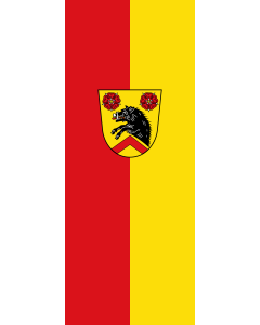 Flagge:  Ebersdorf b.Coburg  |  Hochformat Fahne | 3.5m² | 300x120cm 