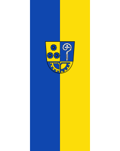Flagge:  Großheirath  |  Hochformat Fahne | 3.5m² | 300x120cm 