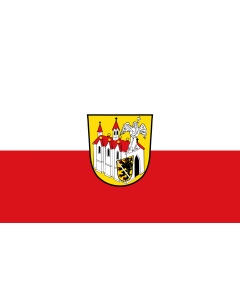 Bandiera: Neunkirchen a.Brand, M | bandiera paesaggio | 1,35&nbsp;m² | 90&nbsp;×&nbsp;150&nbsp;cm 