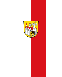 Bandiera: Neunkirchen a.Brand, M | bandiera ritratto | 3,5 m² | 300 × 120 cm