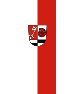 Flagge:  Wiesenttal, M  |  Hochformat Fahne | 3.5m² | 300x120cm 