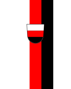 Bandiera: Feilitzsch | bandiera ritratto | 3,5&nbsp;m² | 300&nbsp;×&nbsp;120&nbsp;cm 