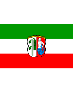 Flag: Weißenbrunn |  landscape flag | 1.35m² | 14.5sqft | 90x150cm | 3x5ft 