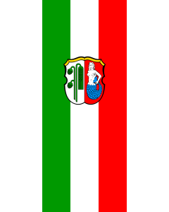 Flag: Weißenbrunn |  portrait flag | 3.5m² | 38sqft | 300x120cm | 10x4ft 