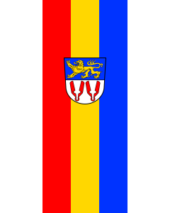 Flag: Wilhelmsthal | portrait flag | 3.5m² | 38sqft | 300x120cm | 10x4ft