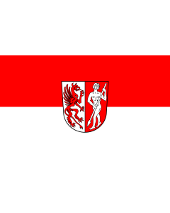 Flag: Untersteinach |  landscape flag | 1.35m² | 14.5sqft | 90x150cm | 3x5ft 