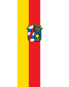 Bandiera: Altenkunstadt | bandiera ritratto | 3,5&nbsp;m² | 300&nbsp;×&nbsp;120&nbsp;cm 