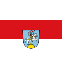 Flagge: Large Bad Staffelstein, St  |  Querformat Fahne | 1.35m² | 90x150cm 