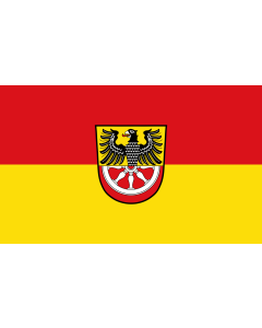 Flagge: Large Marktredwitz, GKSt  |  Querformat Fahne | 1.35m² | 90x150cm 