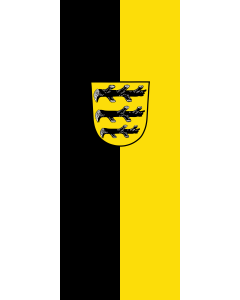Flagge:  Schirnding, M  |  Hochformat Fahne | 3.5m² | 300x120cm 