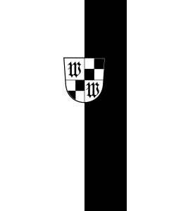 Bandiera: Wunsiedel, St | bandiera ritratto | 3,5&nbsp;m² | 300&nbsp;×&nbsp;120&nbsp;cm 