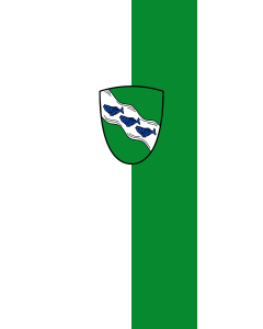 Flagge:  Ansbach  |  Hochformat Fahne | 3.5m² | 300x120cm 