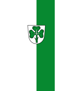 Flagge:  Fürth  |  Hochformat Fahne | 3.5m² | 300x120cm 