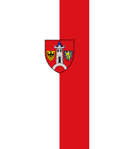 Bandiera: Schwabach | bandiera ritratto | 3,5&nbsp;m² | 300&nbsp;×&nbsp;120&nbsp;cm 