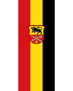 Flagge:  Aurach  |  Hochformat Fahne | 3.5m² | 300x120cm 