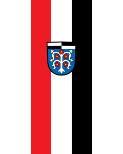 Bandiera: Bruckberg | bandiera ritratto | 3,5&nbsp;m² | 300&nbsp;×&nbsp;120&nbsp;cm 
