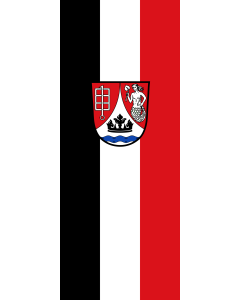 Flagge:  Diebach  |  Hochformat Fahne | 3.5m² | 300x120cm 