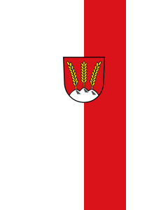 Flagge:  Dinkelsbühl, GKSt  |  Hochformat Fahne | 3.5m² | 300x120cm 