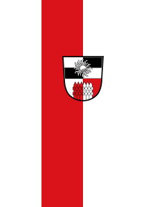 Flagge:  Ehingen  |  Hochformat Fahne | 3.5m² | 300x120cm 