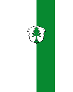 Flagge:  Feuchtwangen, St  |  Hochformat Fahne | 3.5m² | 300x120cm 