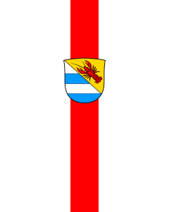 Flagge:  Insingen  |  Hochformat Fahne | 3.5m² | 300x120cm 