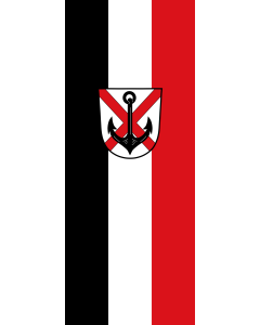 Flagge:  Merkendorf, St  |  Hochformat Fahne | 3.5m² | 300x120cm 