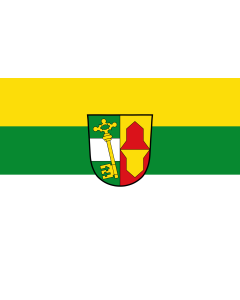 Flagge: Large Petersaurach  |  Querformat Fahne | 1.35m² | 90x150cm 