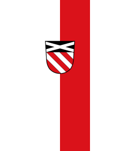 Flagge:  Schopfloch, M  |  Hochformat Fahne | 3.5m² | 300x120cm 