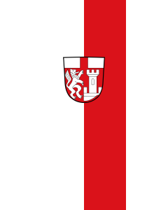 Flagge:  Steinsfeld  |  Hochformat Fahne | 3.5m² | 300x120cm 