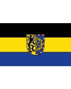 Flag: Erlangen-Höchstadt (Kreis) |  landscape flag | 1.35m² | 14.5sqft | 90x150cm | 3x5ft 