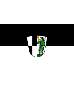 Flagge: Large Baiersdorf, St  |  Querformat Fahne | 1.35m² | 90x150cm 
