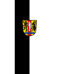 Flagge:  Eckental, M  |  Hochformat Fahne | 3.5m² | 300x120cm 