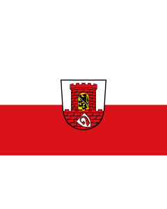 Flagge: Large Höchstadt a.d.Aisch, St  |  Querformat Fahne | 1.35m² | 90x150cm 