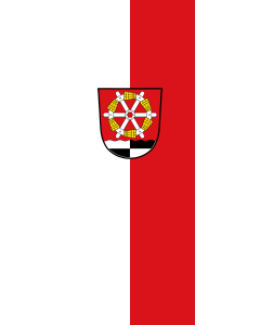 Flagge:  Möhrendorf  |  Hochformat Fahne | 3.5m² | 300x120cm 