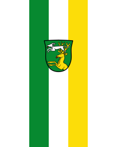 Flagge:  Cadolzburg, M  |  Hochformat Fahne | 3.5m² | 300x120cm 