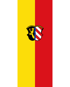 Flagge:  Alfeld  |  Hochformat Fahne | 3.5m² | 300x120cm 