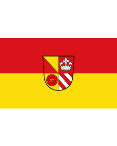 Flagge: Large Neunkirchen a.Sand  |  Querformat Fahne | 1.35m² | 90x150cm 