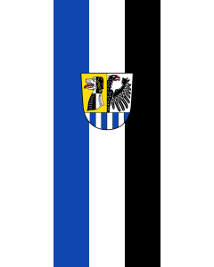 Flagge:  Neustadt a.d.Aisch-Bad Windsheim (Kreis)  |  Hochformat Fahne | 3.5m² | 300x120cm 