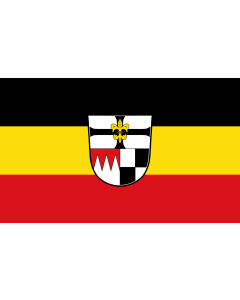 Flagge: Large Hemmersheim  |  Querformat Fahne | 1.35m² | 90x150cm 