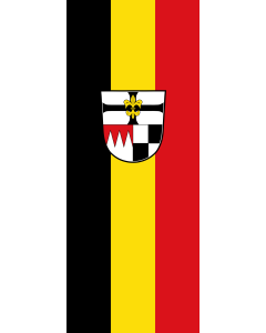 Flagge:  Hemmersheim  |  Hochformat Fahne | 3.5m² | 300x120cm 