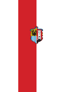 Flagge:  Scheinfeld, St  |  Hochformat Fahne | 3.5m² | 300x120cm 