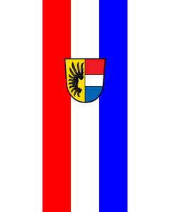 Bandiera: Heideck, St | bandiera ritratto | 3,5&nbsp;m² | 300&nbsp;×&nbsp;120&nbsp;cm 