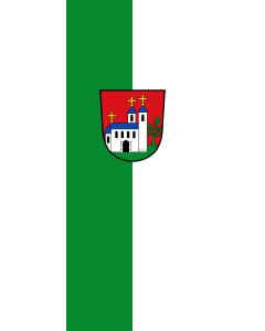 Flagge:  Spalt, St  |  Hochformat Fahne | 3.5m² | 300x120cm 