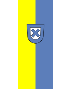 Flagge:  Ellingen, St  |  Hochformat Fahne | 3.5m² | 300x120cm 