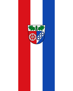 Bandiera: Aschaffenburg (Kreis) | bandiera ritratto | 3,5 m² | 300 × 120 cm