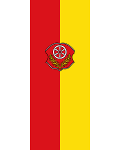 Flagge:  Alzenau, St  |  Hochformat Fahne | 3.5m² | 300x120cm 
