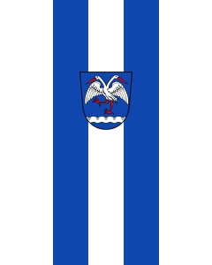 Flagge:  Bessenbach  |  Hochformat Fahne | 3.5m² | 300x120cm 