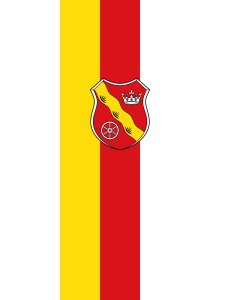 Flagge:  Goldbach, M  |  Hochformat Fahne | 3.5m² | 300x120cm 