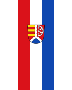 Flagge:  Mainaschaff  |  Hochformat Fahne | 3.5m² | 300x120cm 